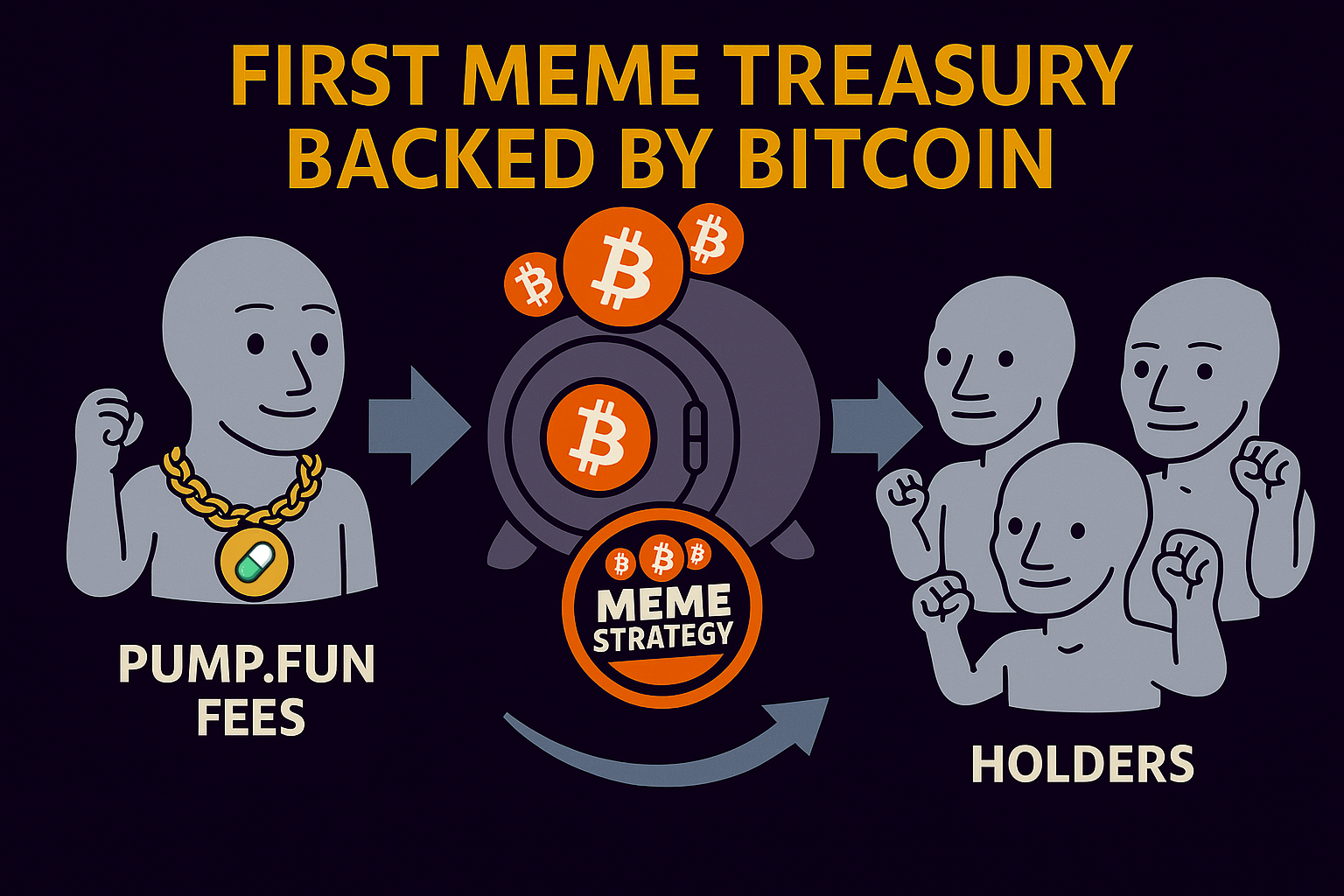 Bitcoin Treasury Diagram